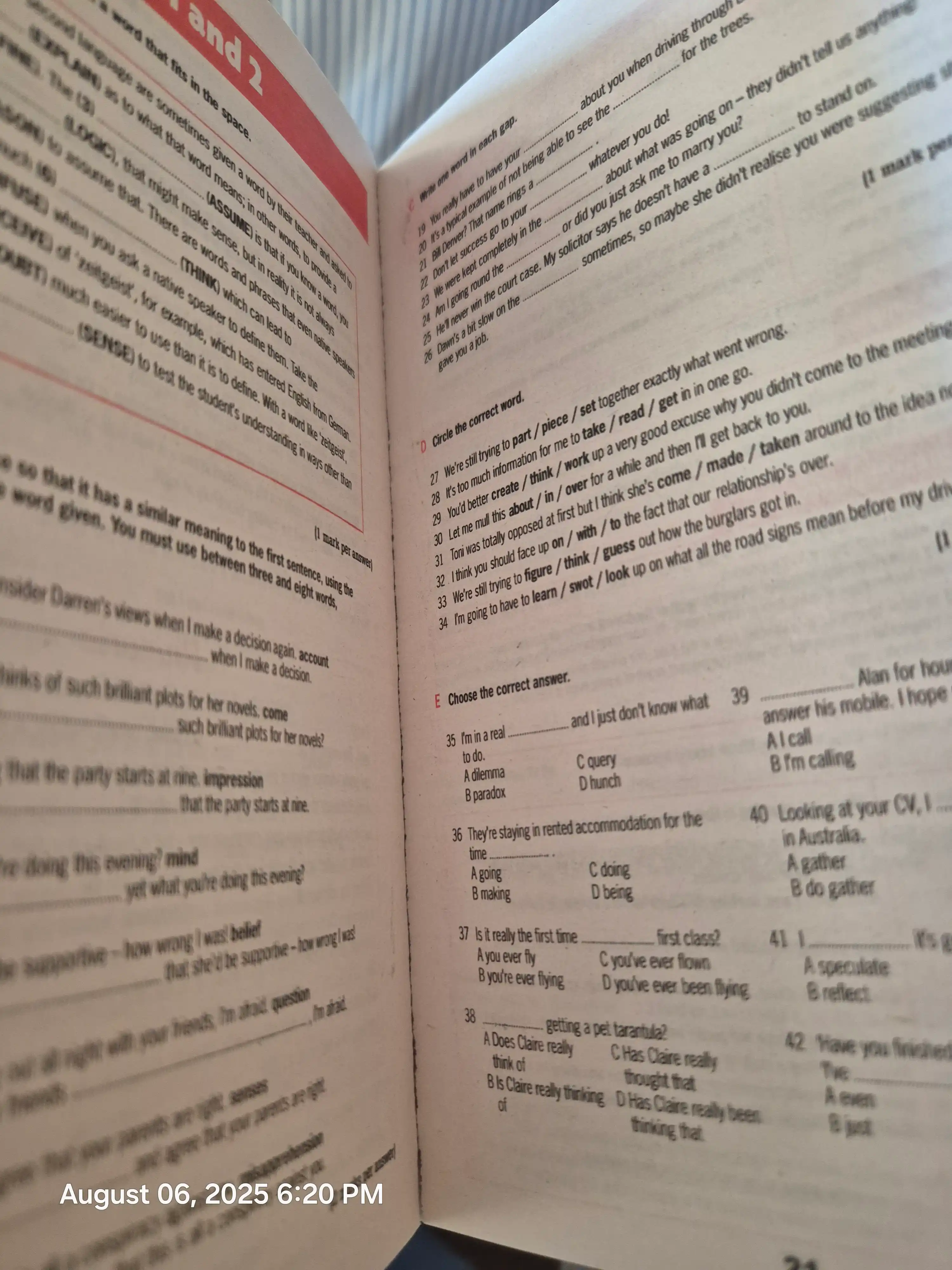 Destination B1/B2/C1/C2. Grammar and Vocabulary with answer key