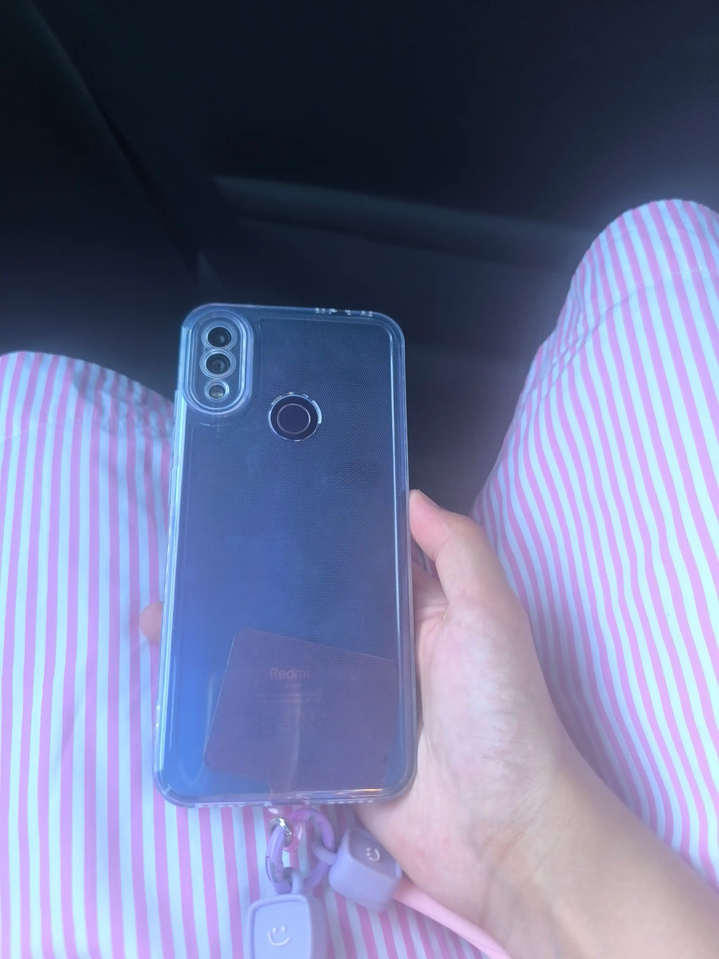 Чехол для Redmi Note 7 прозрачный, силиконовый