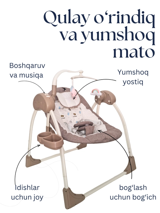 Elektr belanchak, chaqaloq uchun elektron belanchak