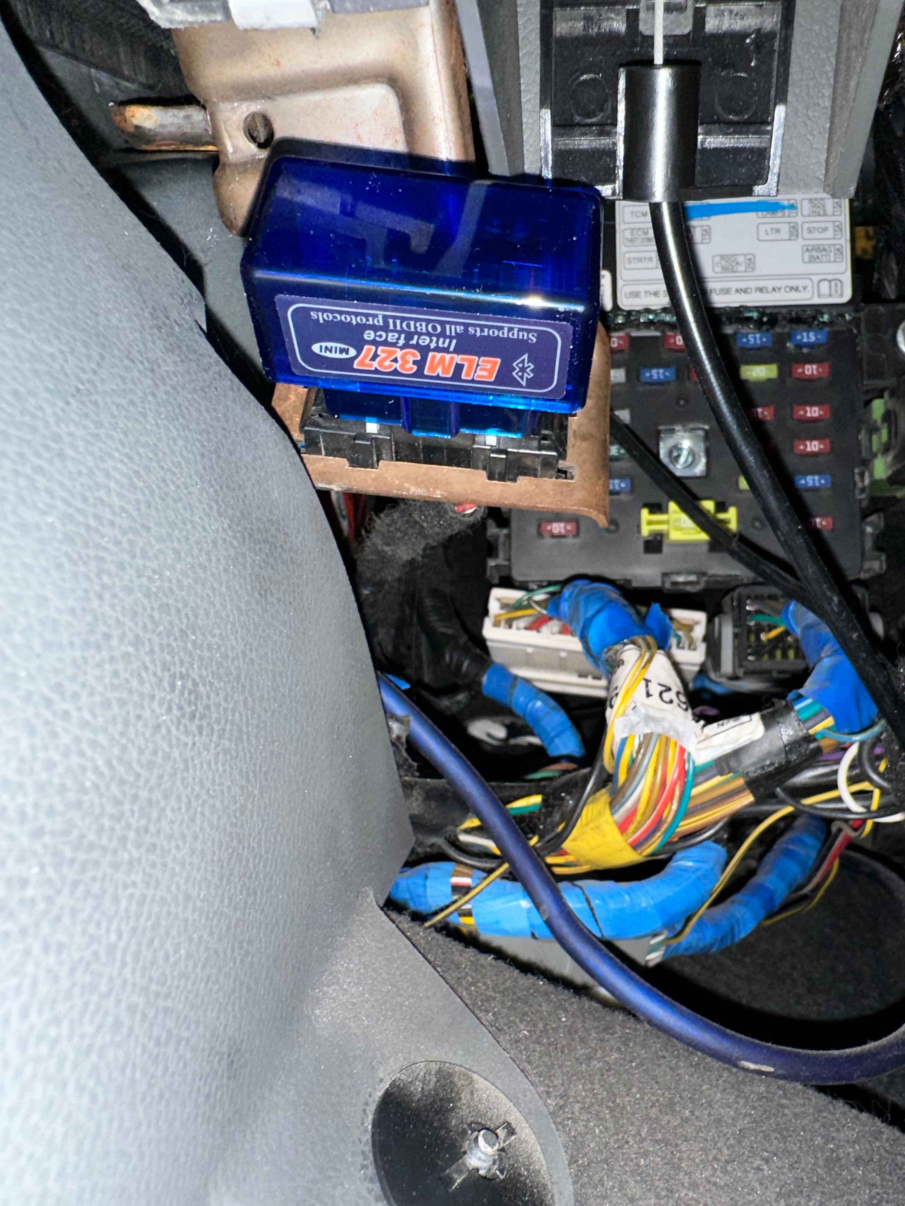 Avtodiagnostik xatolik skaneri ELM327 OBD2 V2.1, Android, Bluetooth