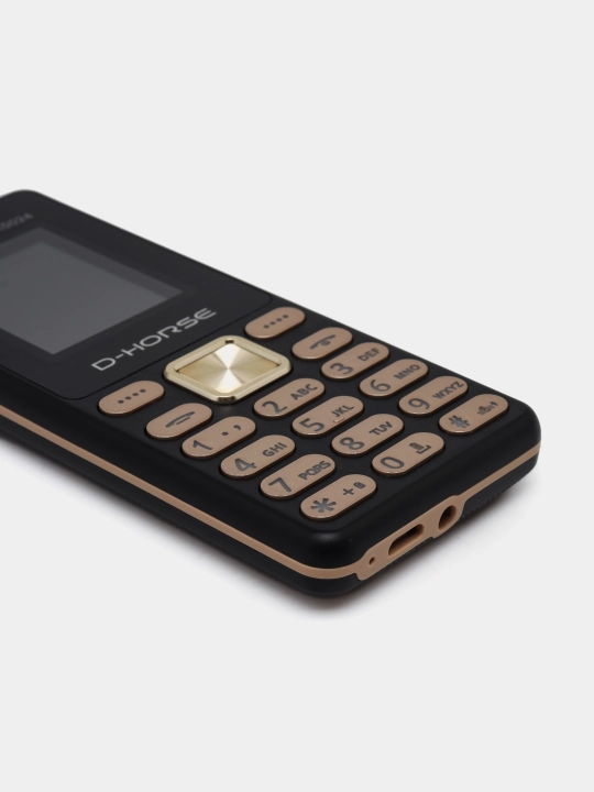 Telefon Knopkali D-Horse 5024, Tugmali telefon FM radio 600mAh, Komlektda zaryadkasi bor