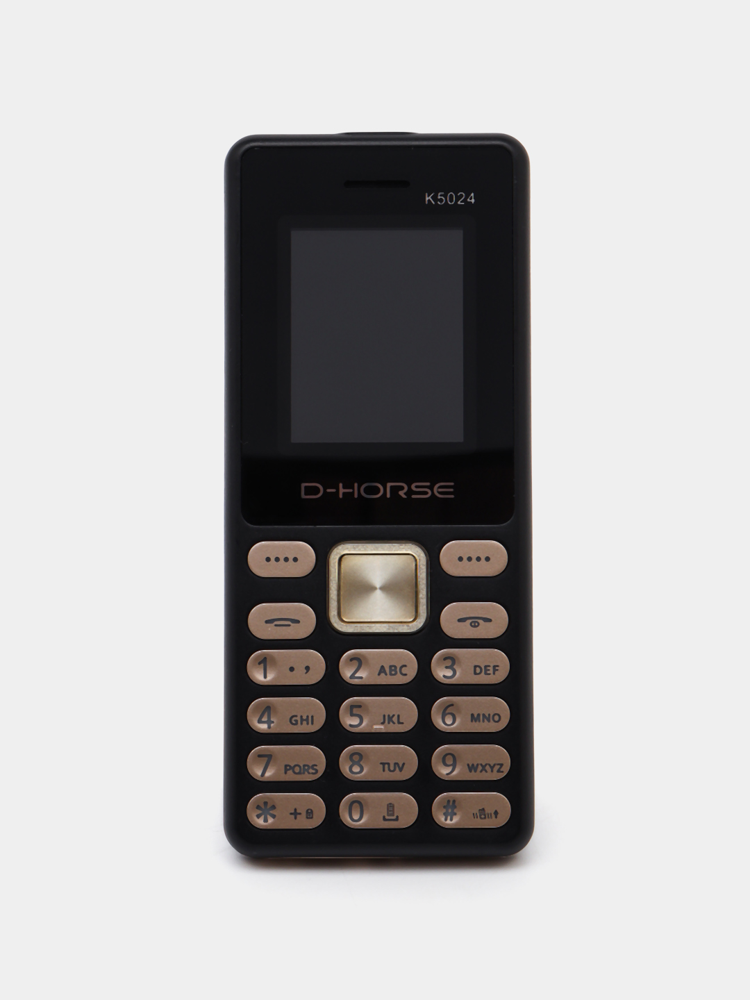 Telefon Knopkali D-Horse 5024, Tugmali telefon FM radio 600mAh, Komlektda zaryadkasi bor