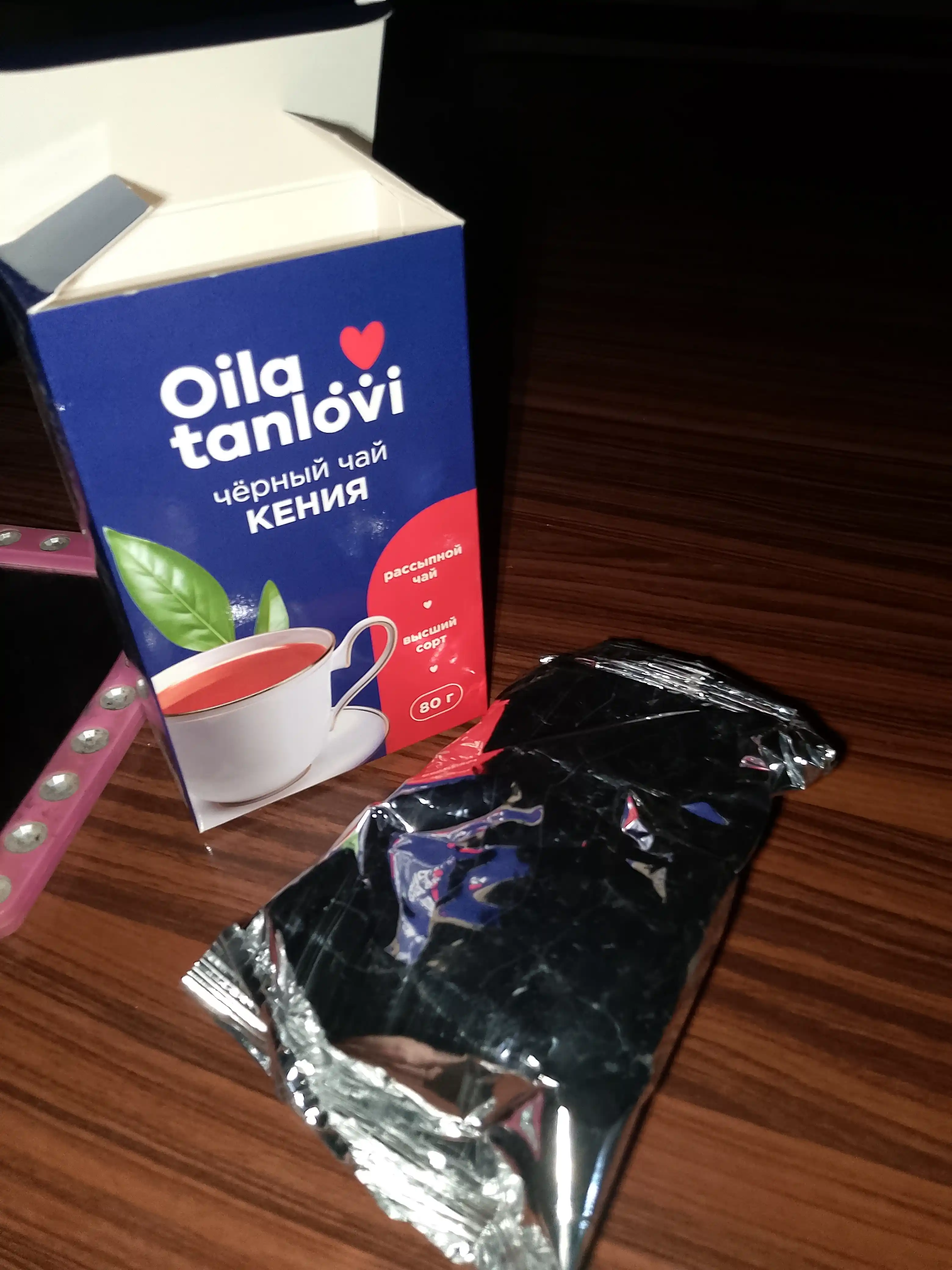 Чай черный Oila tanlovi "Кения", гранулированный, 80 г