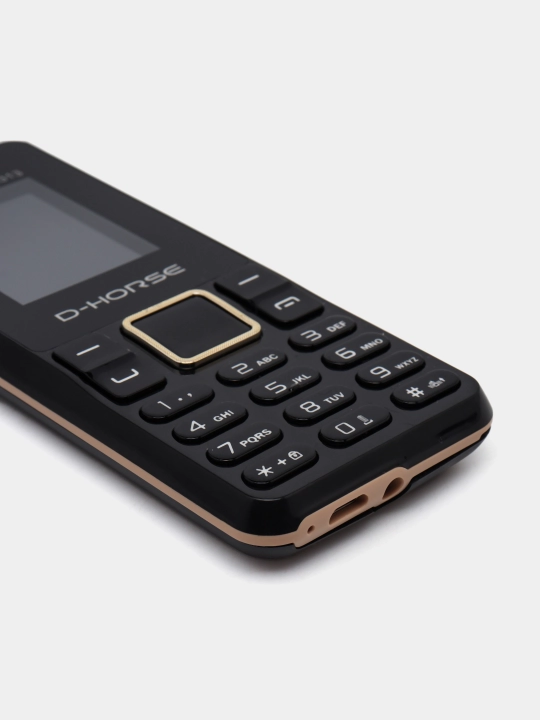 Knopkali telefon D-Horse K313, 2 sim karta, IMEI o'tgan, FM radio, 600 mAh, zaryadkasi bor