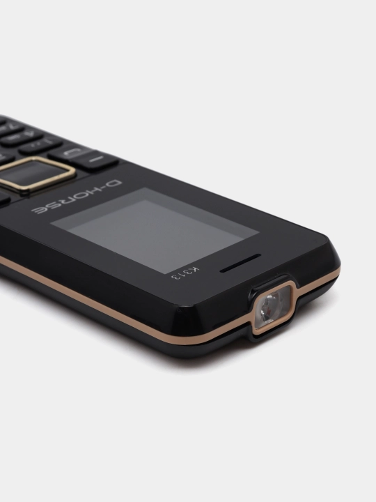 Knopkali telefon D-Horse K313, 2 sim karta, IMEI o'tgan, FM radio, 600 mAh, zaryadkasi bor