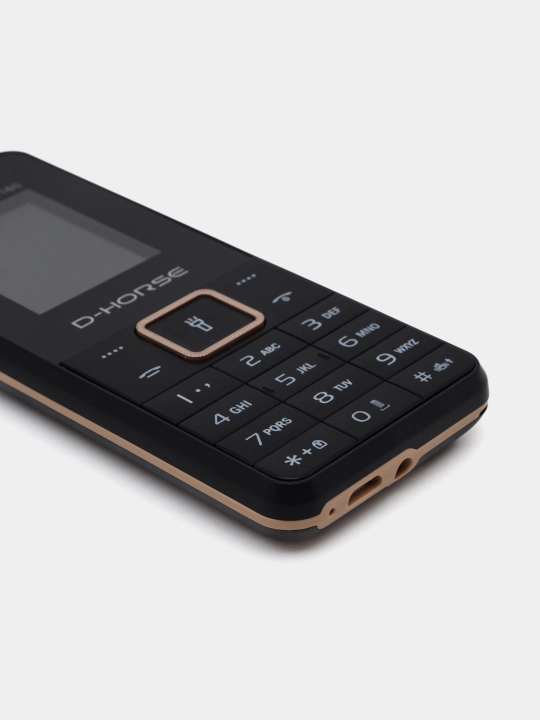 Telefon knopkali D-Horse K2160, oddiy telefon, FM radio, 600mAh
