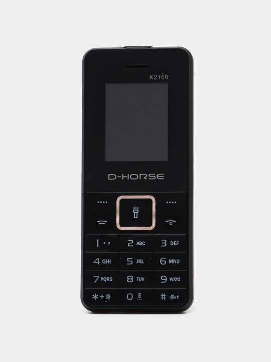 Telefon knopkali D-Horse K2160, oddiy telefon, FM radio, 600mAh