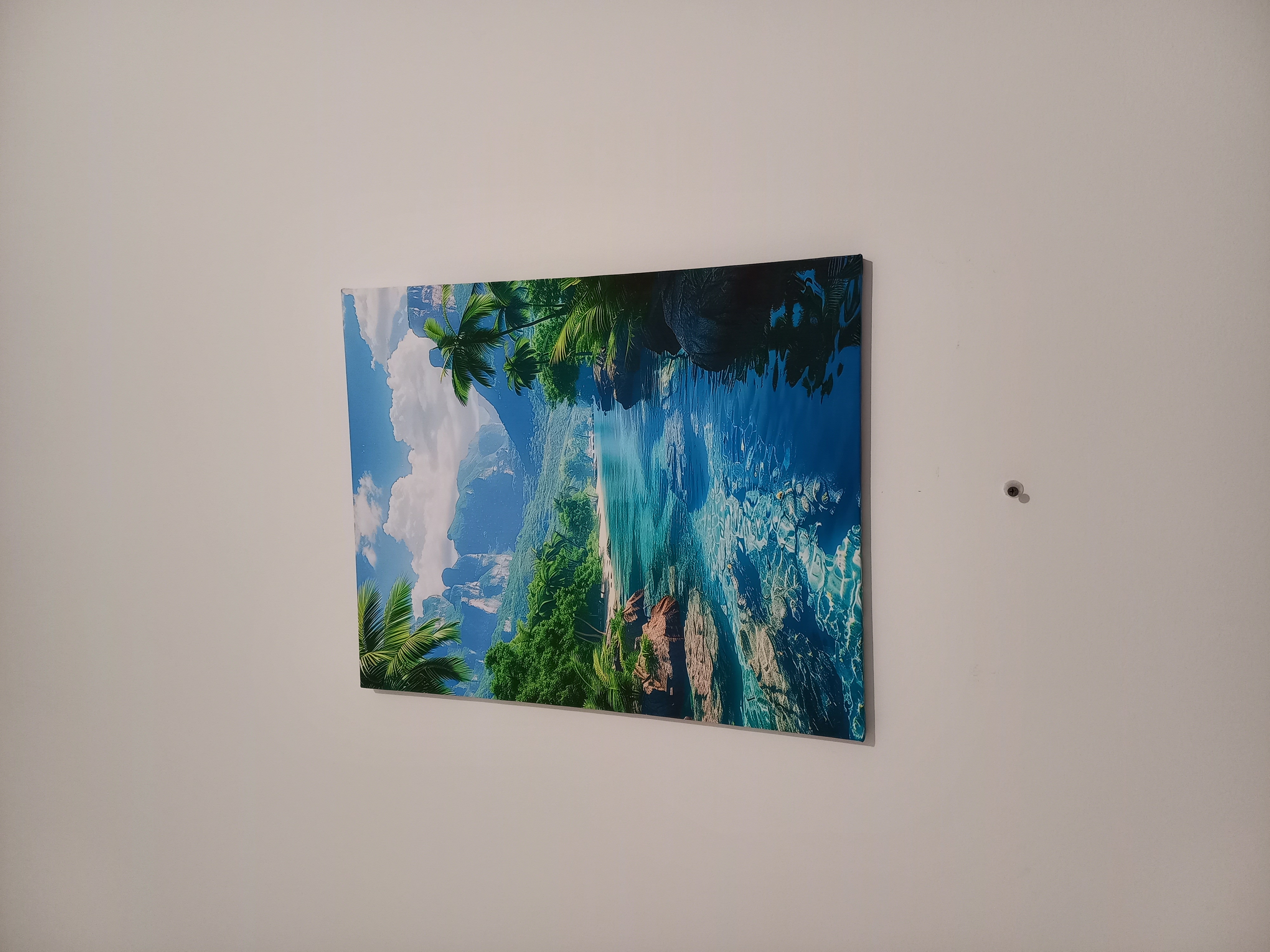 ARTERY devoridagi interyer rasmi, kanvasga bosma, ramka ostidagi poster