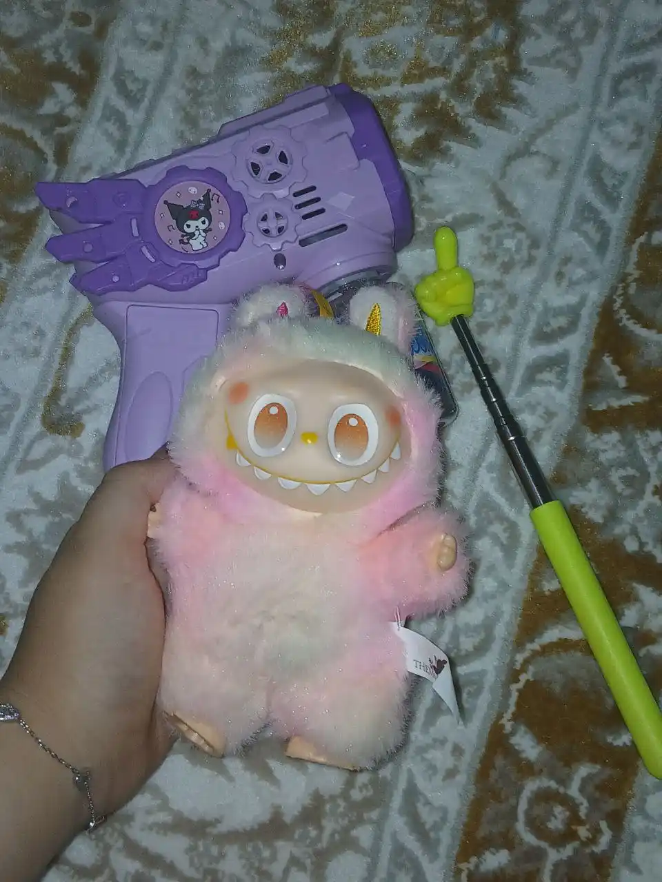 Пистолет для мыльных пузырей BUBBLE GUN — генератор пузырьков с пеной