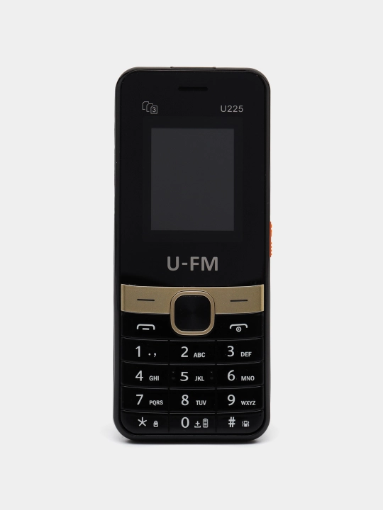 Кнопочный телефон U-FM Mobile U225, FM radio 1800mAh