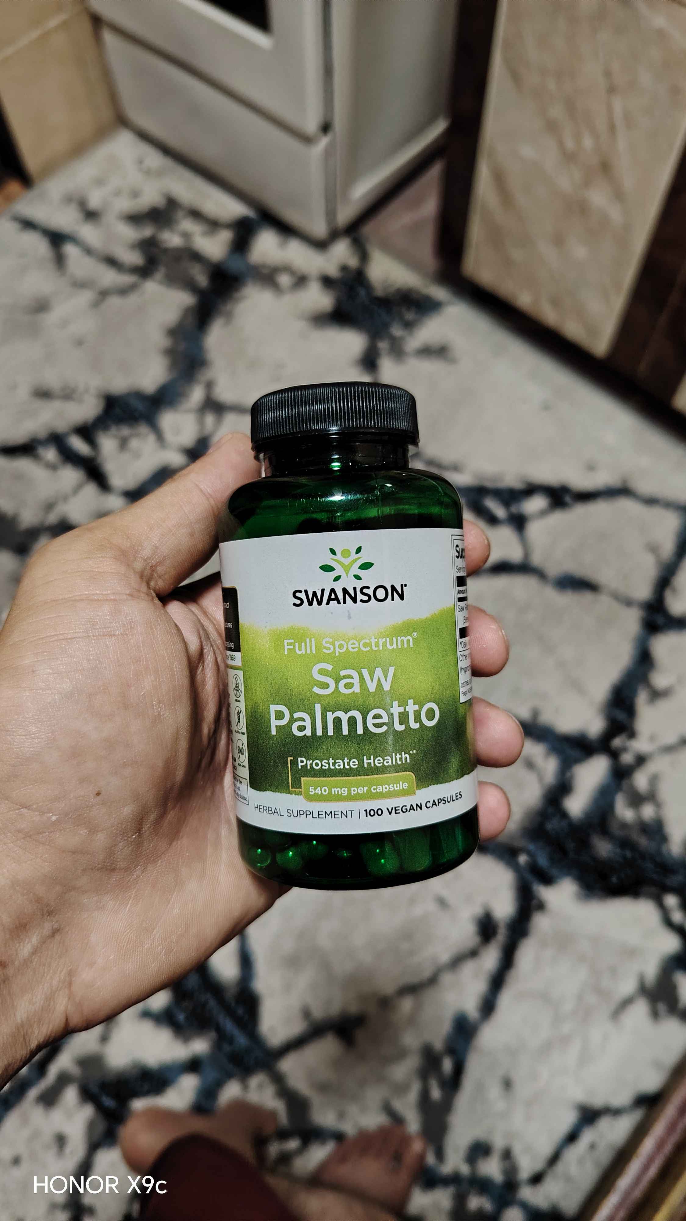 Swanson Эктракт пальмы сереноа (Saw Palmetto) 540 мг (здоровье простаты), капсулы