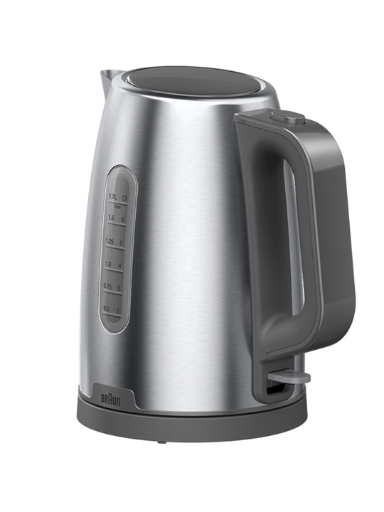 Чайник Braun WK1500GY, из нержавеющей стали, 1.7 л 2200 Вт