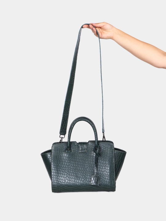 Ayollar sumkasi tabiiy charmdan Black Gator