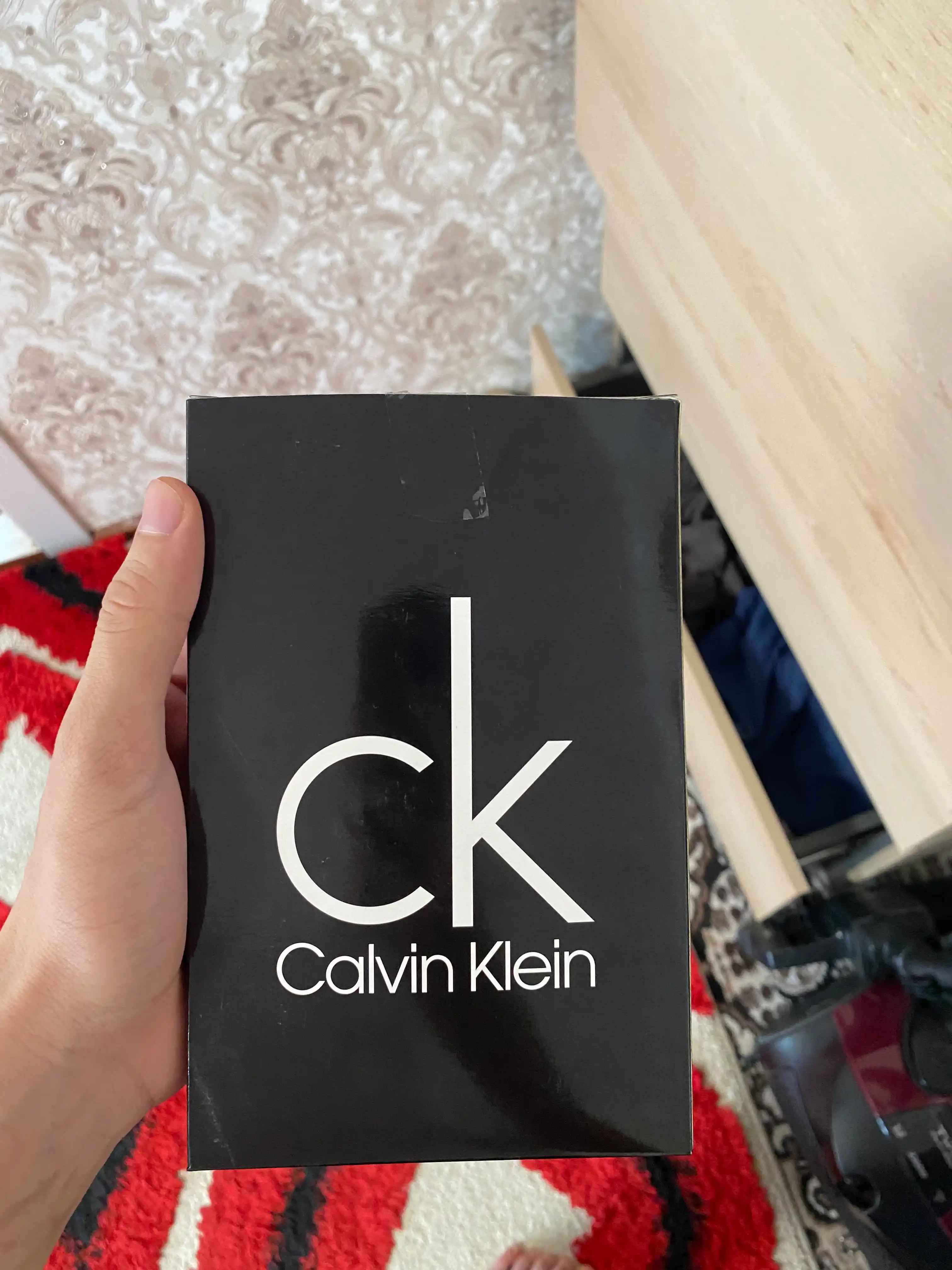 Erkaklar uchun trusiklar Calvin Klein, to'plam 3 dona