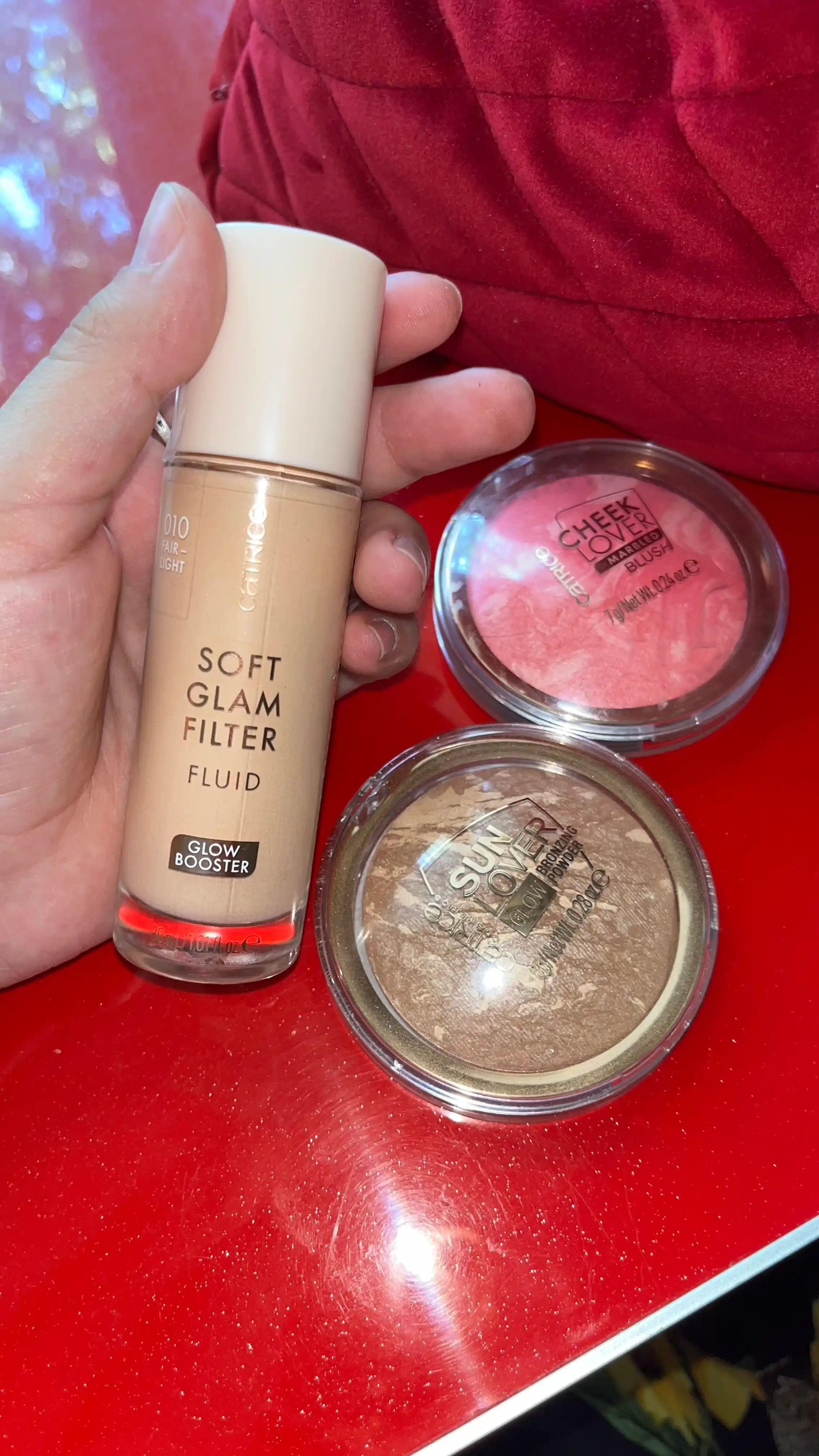 Flyuid Catrice Soft Glam Filter, yumshoq porlash effekti bilan, 30 ml