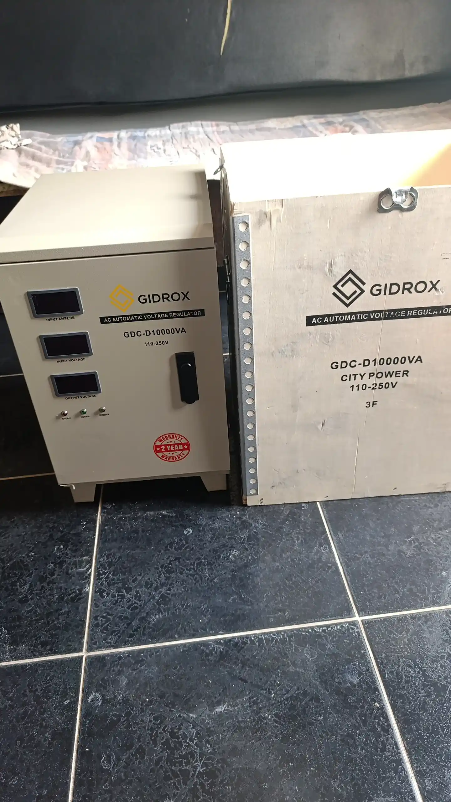 Kuchlanish stabilizatori GIDROX 5-KVA, 10-KVA, 15-KVA, 30-KVA, later