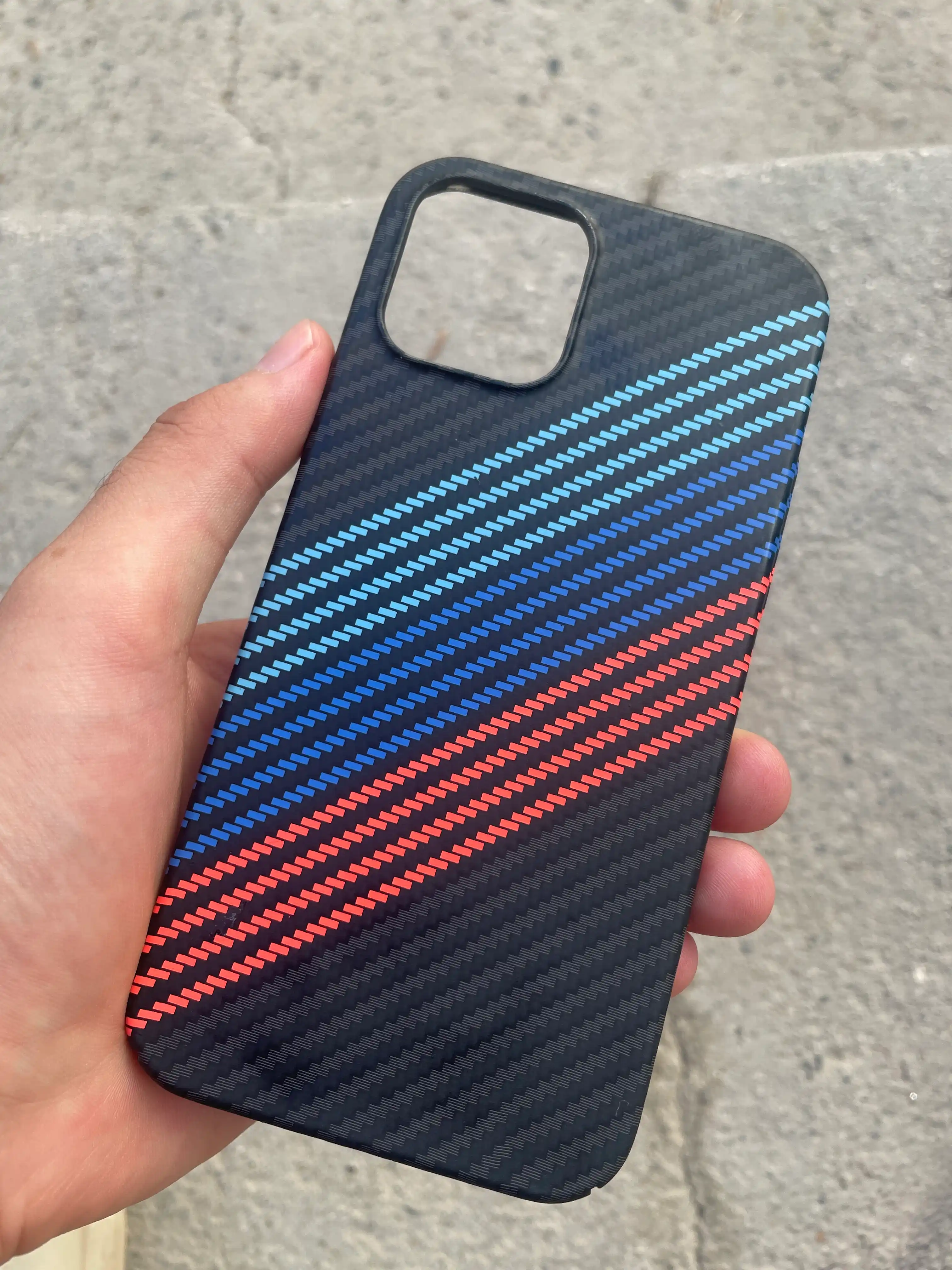 Карбоновый чехол для iPhone X, XR, 11, 12, 13, 14, 15, 16, Mini, Pro, Pro Max, жесткий