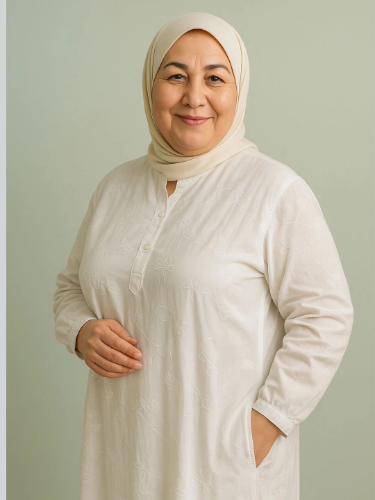 Ayollar uchun kundalik ko'ylak, paxta, abaya, katta o'lchamlari ham bor