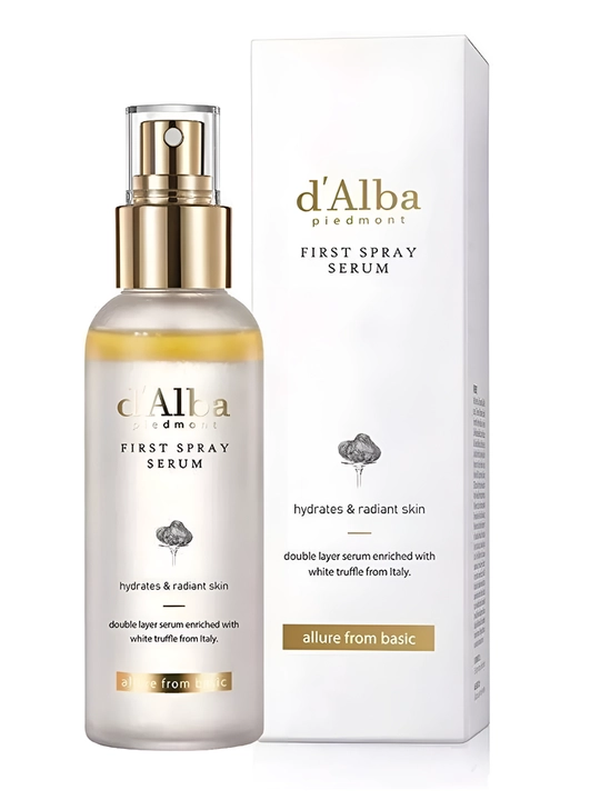 D’Alba namlantiruvchi zardob-sprey, oq tryufel bilan, 100 ml