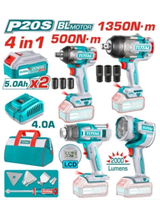 TOTAL TOSLI241293 elektroasboblar to‘plami - 
