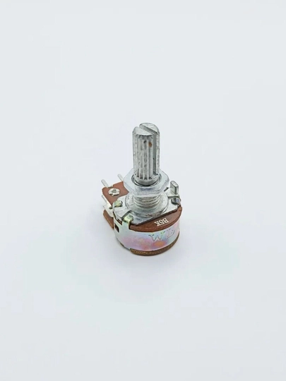 Потенциометр резистор 3 шт WH148-2 B5К, 5кОм, L20мм, стерео, 6 pin
