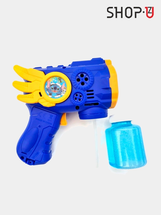 Sovun pufaklari generatori bolalar uchun batareyali sovun pufakchasi BUBBLE GUN