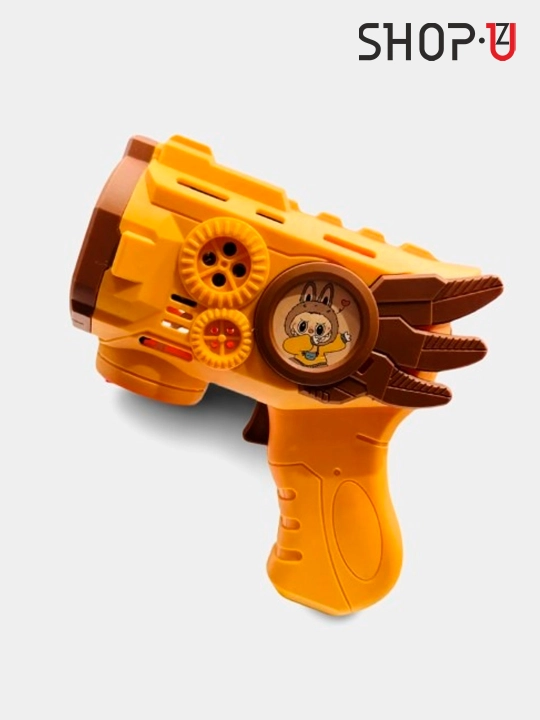 Sovun pufaklari generatori bolalar uchun batareyali sovun pufakchasi BUBBLE GUN