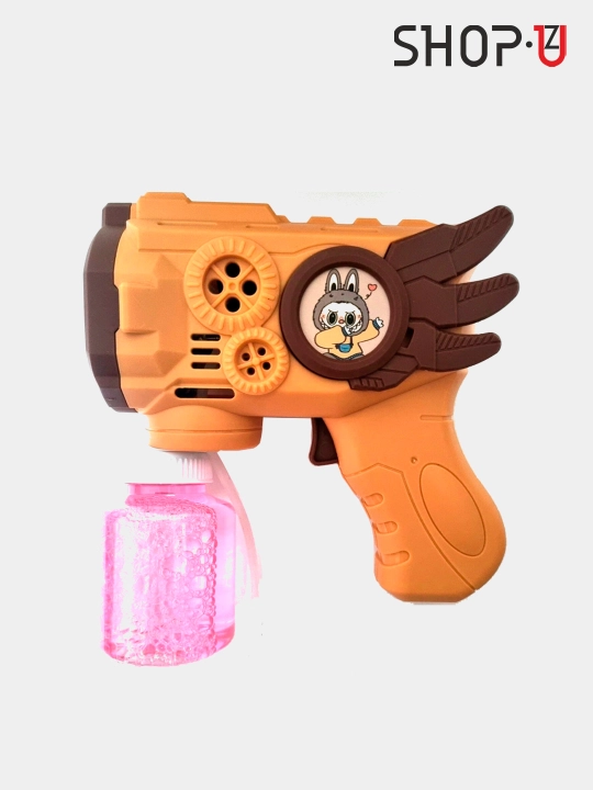 Sovun pufaklari generatori bolalar uchun batareyali sovun pufakchasi BUBBLE GUN