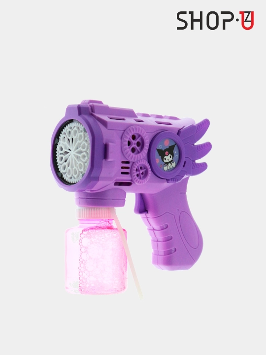 Sovun pufaklari generatori bolalar uchun batareyali sovun pufakchasi BUBBLE GUN