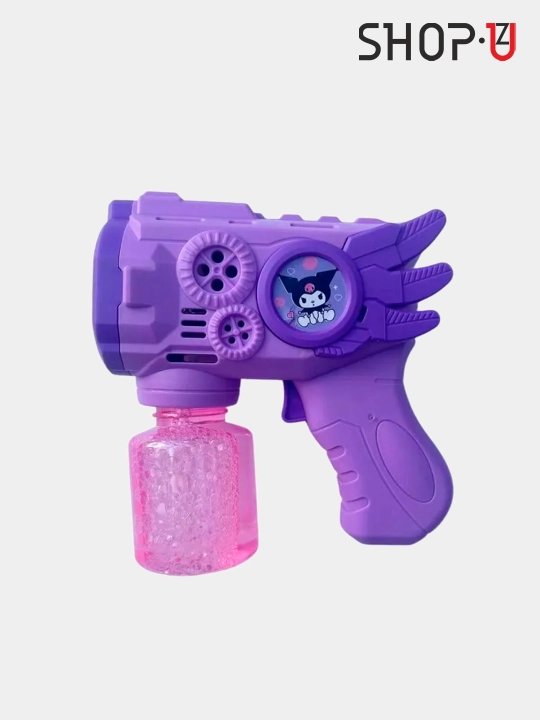 Sovun pufaklari generatori bolalar uchun batareyali sovun pufakchasi BUBBLE GUN