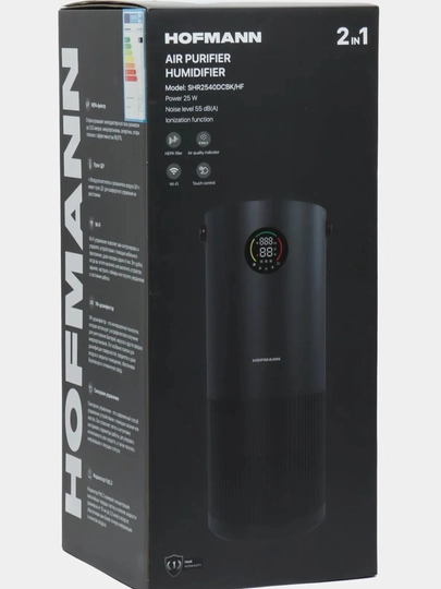 HOFMANN SHR2540DCBK/HF Увлажнитель и очиститель воздуха — FRIDGE-2540DCB