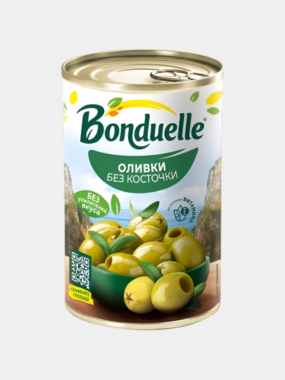 Оливки без косточек Bonduelle, 300 г — FARGO-P143487
