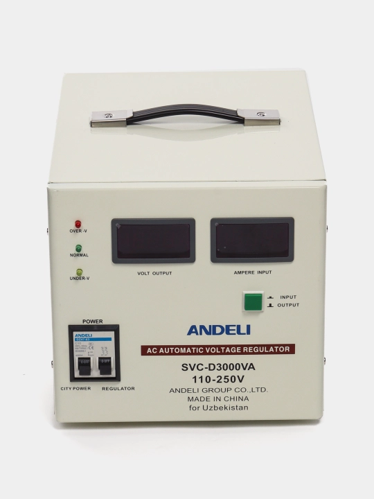 Kuchlanish stabilizatori Andeli SVC-D3000VA (110-250V)