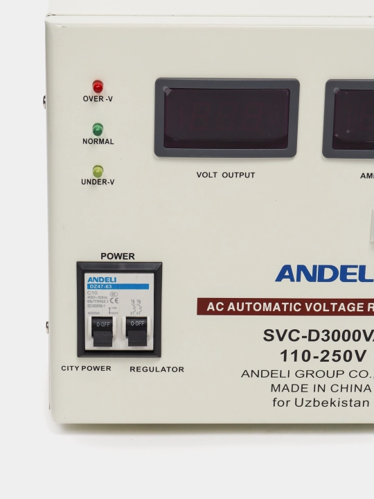 Kuchlanish stabilizatori Andeli SVC-D3000VA (110-250V)