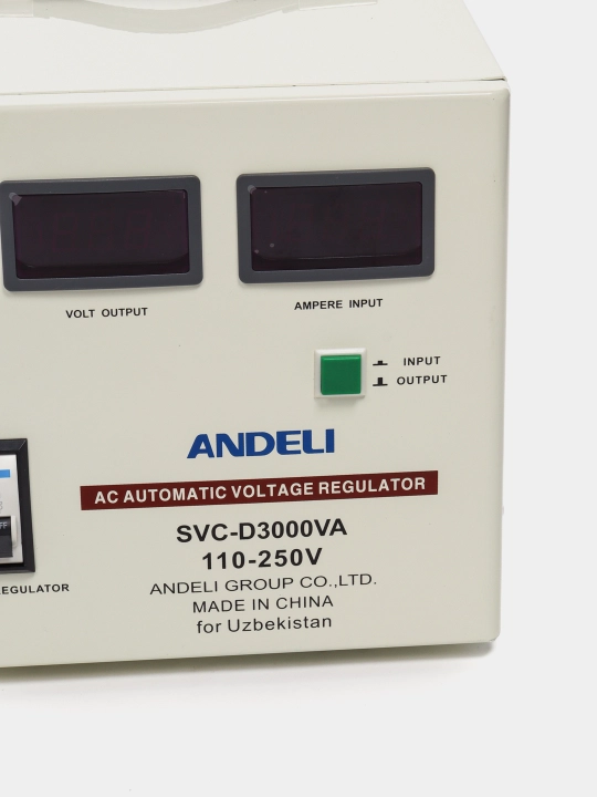 Kuchlanish stabilizatori Andeli SVC-D3000VA (110-250V)