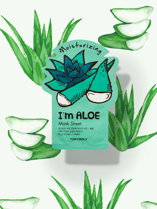 Тканевая маска TonyMoly I’m Mask Sheet, 21 г, упругость и тонус кожи
