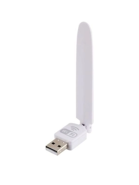 Wi-Fi адаптер Alfa через USB для компьютера и ноутбука, с мощной антенной