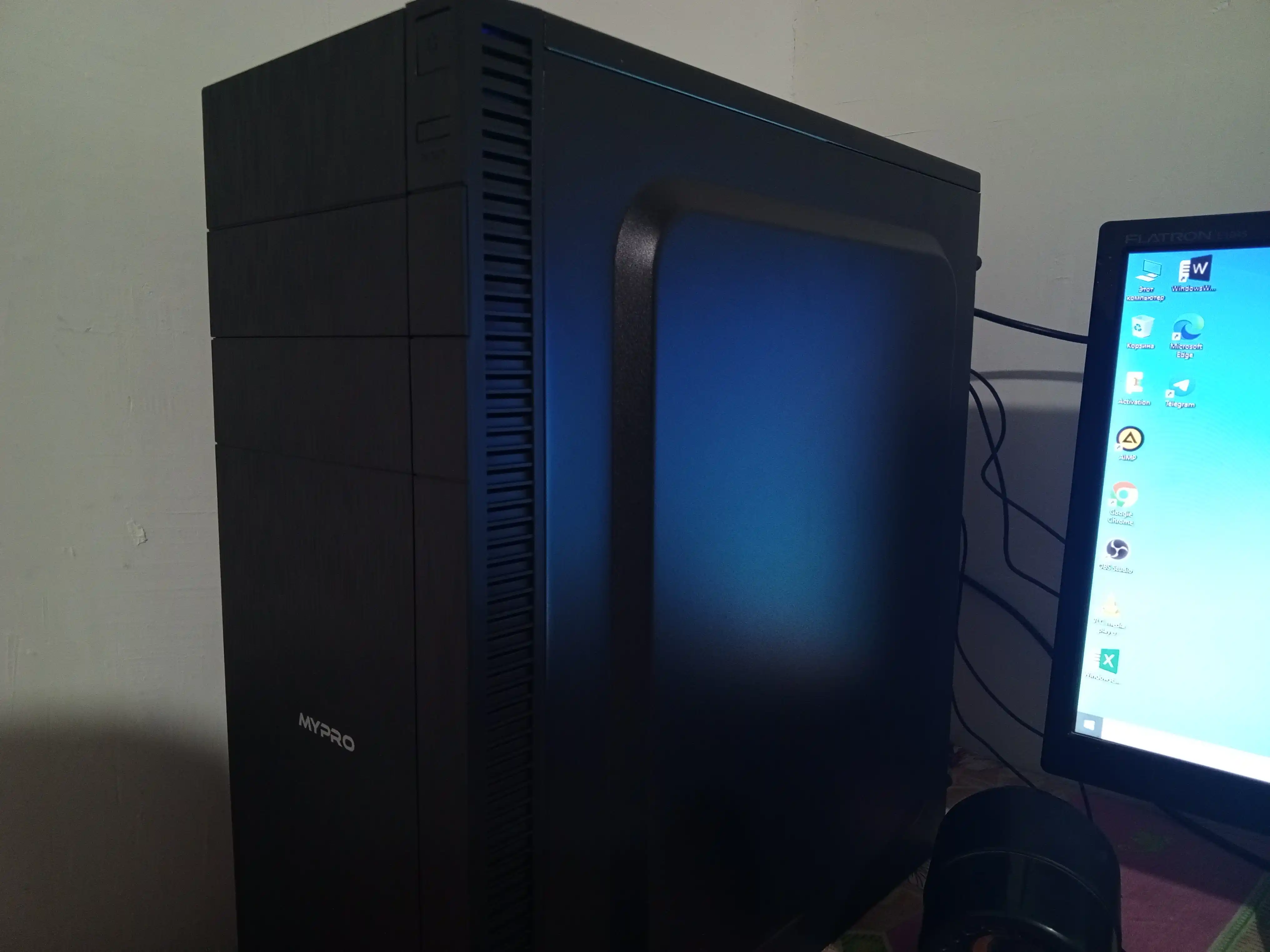 Kompyuter Intel Core i3,i5,i7 4 yadro protsessoriga asoslangan tizim bloki ofis uchun