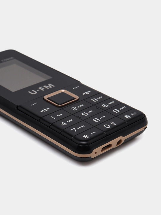 U-FM Mobile C5606 tugmali telefoni, oddiy FM radio telefoni, 2 ta SIM karta, kamera