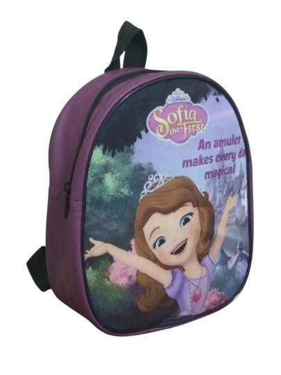 Детский рюкзак с принтом «Sofia the First» — для девочек, в детский сад, на прогулку — SUMKIOP-РАНЕЦ-ФИОЛЕТ