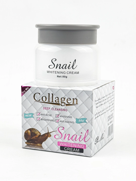 Крем для лица Collagen, отбеливающий, анти-акне и антивозрастной, 4 в 1
