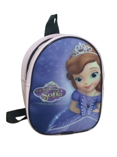 Детский рюкзак с принтом «Sofia the First» — для девочек, в детский сад, на прогулку — SUMKIOP-РАНЕЦ-РОЗОВ