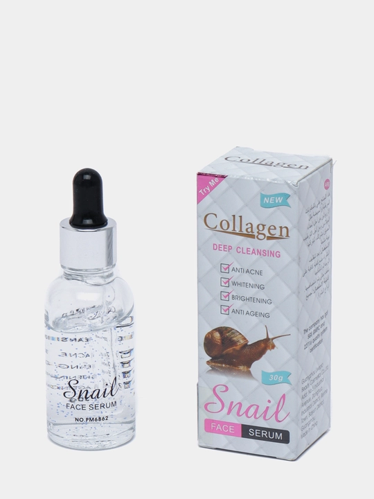 Сыворотка для лица Collagen Snail, с коллагеном и муцином улитки, 30 г - 