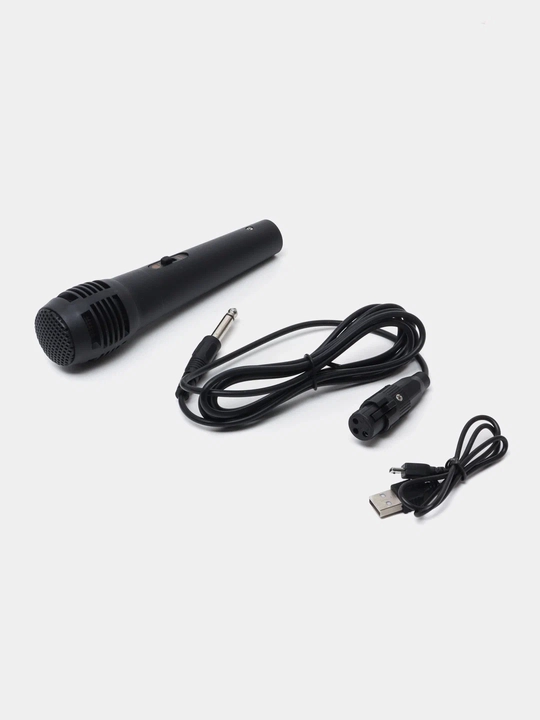Soonbox S7 karaoke kolonka, Bluetooth, FM radio, mikrofonli, LED yoritgichli