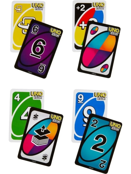 Настольные игры UNO, UNO Flip, Minecraft, Mafia — карточные игры
