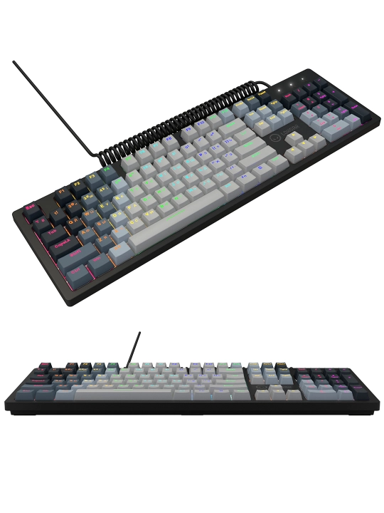 Gaming mexanik klaviatura Lorgar Azar 514, RU/ENG, RGB yoritgichli bilan