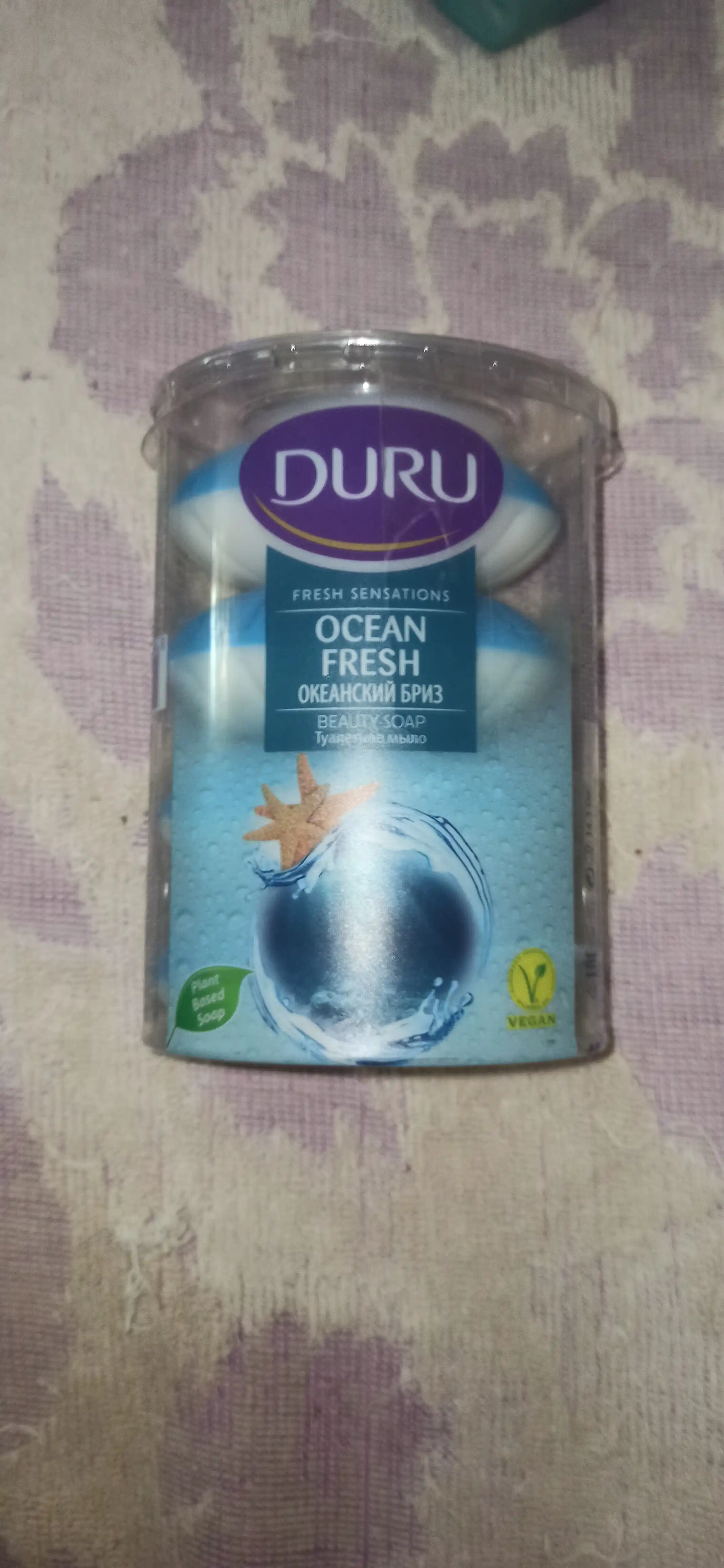 Мыло Duru Fresh Sensations Океанский бриз, 4шт, 400г