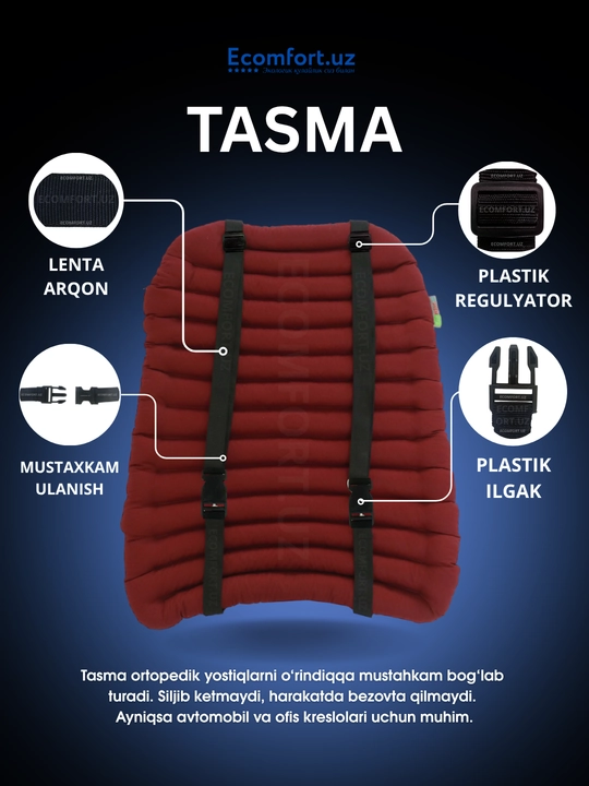 Avtomobillar uchun ortopedik qoplamalar, BELLIM, 3 tasi 1 da