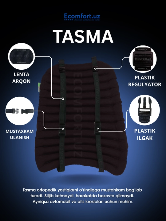 Avtomobillar uchun ortopedik qoplamalar, BELLIM, 3 tasi 1 da
