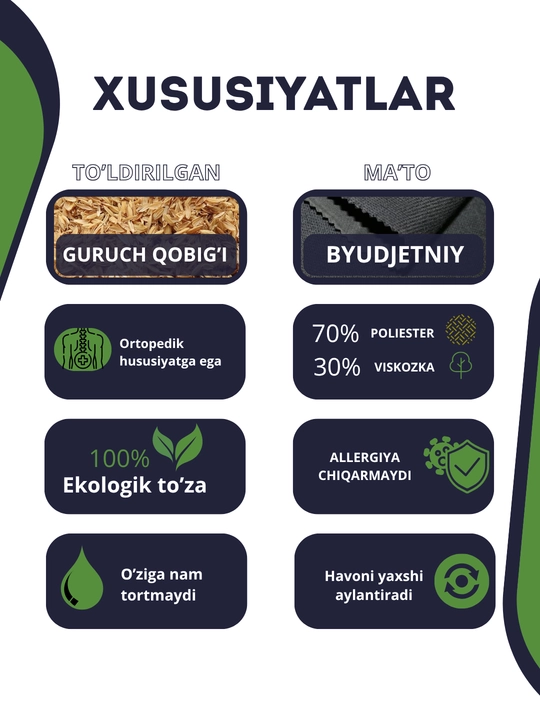 Avtomobillar uchun ortopedik nakidkalar, BELLIM, 3 tasi 1 da